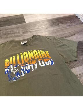 billionaire boys club t shirt mountain logo M
